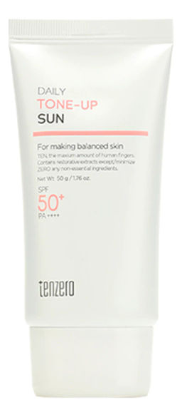Daily Tone-Up Sun SPF 50+/PA++++ - Солнцезащитный крем с тонирующим эффектом 
SPF50+ PA++++, 50мл