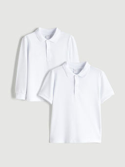 Polo Yaka Erkek ?ocuk Ti??rt 2li