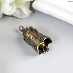 Цена за 10 шт. Колокольчик бронза d=1,5 см - Simaland фото 6