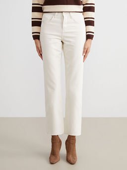 Straight Fit Kad?n Jean Pantolon