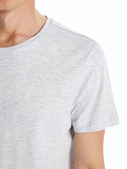 Bisiklet Yaka Penye Erkek Ti??rt