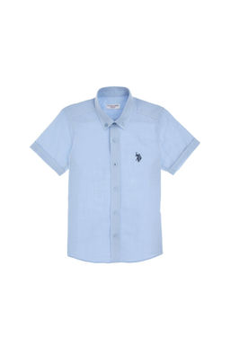 Erkek _ocuk A__k Mavi K_sa Kollu G_mlek Sepette S_rpriz _ndirim - U.s. polo assn фото 4