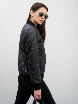 Женский бомбер "ED-06" черный