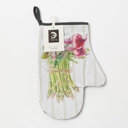 Варежка-прихватка Этель Vegetable 20х28 см, 100% хлопок, саржа, ватин 250 г/м2  фото 4