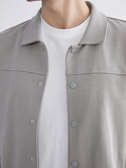 Rahat Kal?p Uzun Kollu Erkek G?mlek Ceket