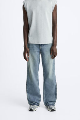 FLARED JEANS WITH ZIPS - Zara фото 2