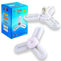 Лампа-люстра Buro складная 3 лопасти E27 6500K  фото 2