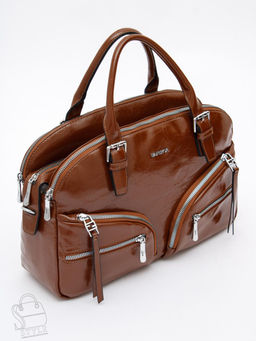 Сумка женская  5610L brown Velina Fabbiano-Safenta  в Новосибирске
