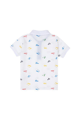 Футболка U.S. Polo Assn для мальчиков из хлопка белая  фото 15
