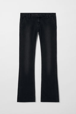 KATE MOSS X ZARA LOW-RISE FLARE JEANS фото 6