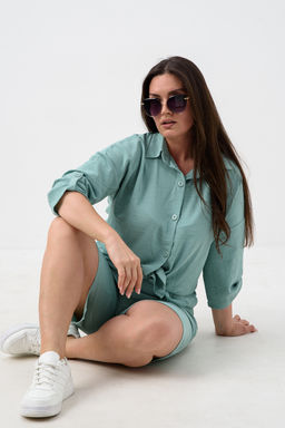 Комплект женский (рубашка+шорты) 52523