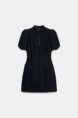 SHORT PUFF SLEEVE DRESS - Zara фото 6