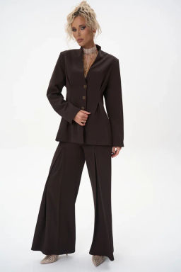 Брюки Тайрис (шоколадный) - Эльза фото 7