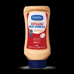 Соус майонез и кетчуп 435г пластик