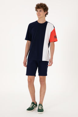 Erkek Comfort Fit Bisiklet Yaka Lacivert Ti__rt Sepette S_rpriz _ndirim - U.s. polo assn фото 4