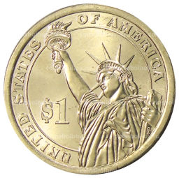 Монета 1 доллар 2014 года D США 31-й президент США Герберт Гувер