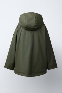 WATER-REPELLENT RUBBERISED PARKA - Zara фото 4