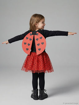 U?ur B?ce?i T?t? Etek ve Kanat Kost?m