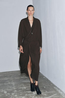 ZW COLLECTION DRAPED DRESS