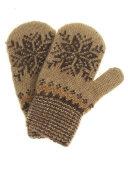 Варежки детские "Снежинка" 3 цвета 0608-17