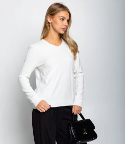 Джемпер #КТ9002 (5), молочный - Dommod фото 2