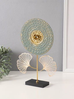 Фигурка металл Круглый цветок, 6?19.5?32 см