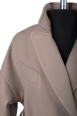 01-12276 Пальто женское демисезонное (пояс)