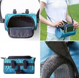 Органайзер-сумка на руль ВЕЛО голубая (1088-1) - Мой органайзер фото 5