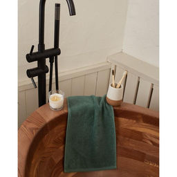 Полотенце махровое Этель Organic Eucalyptus 30х50 см, 100% хл, 420гр/м2  фото 6