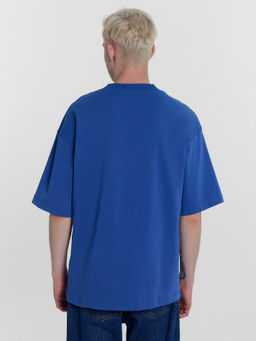 Футболка мужская Mark Formelle 111883 синяя с печатью  фото 4