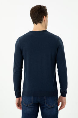 Мужской темно-синий свитер Неожиданная скидка в корзине - U.s. polo assn фото 12