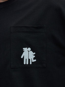 Оверсайз-футболка с принтом TRUST THE DOG - 0not1 фото 5