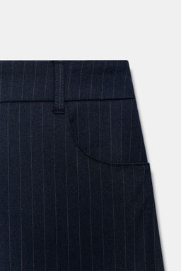 BALLOON PINSTRIPE TROUSERS - Zara фото 7
