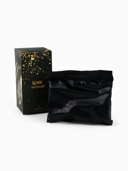 Подарочный новогодний набор С новым годом, черно-золотой: чай чёрный/зелёный, кофе натуральный жареный молотый, печенье с предсказанием, драже, арахис в шоколадной глазури - Фабрика счастья фото 8