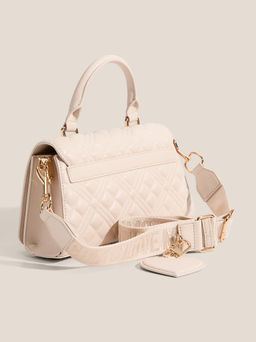 Женская сумка с ручкой LOVE MOSCHINO ALLURE Артикул 4561298, молочно-белый  фото 3