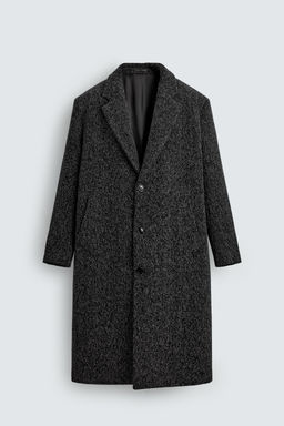 WOOL BLEND STRUCTURED COAT - Zara фото 7