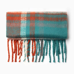 Шарф женский, цвет зеленый, р-р 48х195 см - Rossini фото 3