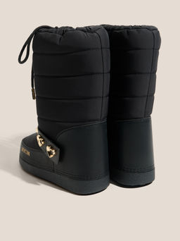 Женские дутики LOVE MOSCHINO SKI BOOT Артикул 4562709, черный  фото 5