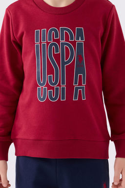 Boy Bordeaux Pajama Set Неожиданная скидка в корзине - U.s. polo assn фото 5