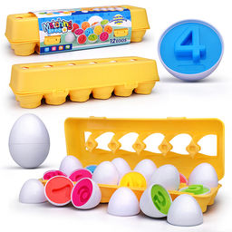 Сортер "Цифры в яйце"