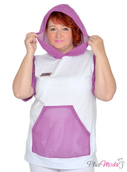 Футболка Модель №1608 размеры 44-84 - Plusmoda фото 3