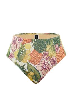 Cicek Desenli Yuksek Bel Bikini Alt? TBESS20BA0100 - Trendyolmilla фото 6