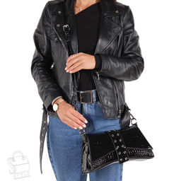 Сумка женская кожаная 8871S black S-Style/50 в Новосибирске