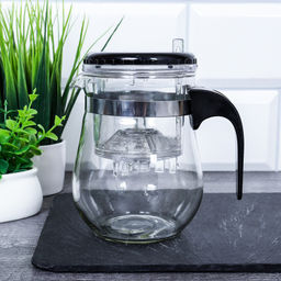 Френч-пресс 350 мл с кнопкой / 300GPS /уп 80/ - Галеонтрейд фото 2