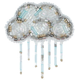 Klart набор для вышивания 10-050 Брошь. Тучка 5.5 х 6.5 см