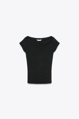 BOATNECK TOP - Zara фото 17