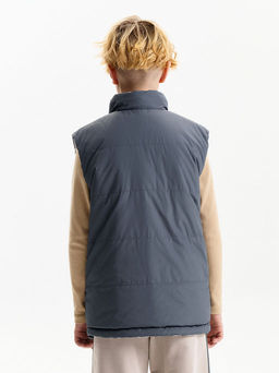 PELICAN, жилет для мальчиков, Серый  фото 4