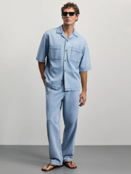 Облегченные джинсы relax fit / Zarina