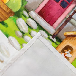 Цена за 2 шт. Полотенце Этель Любимый дом 40х73 см, 100% хлопок, саржа 190 гр/м2  фото 5