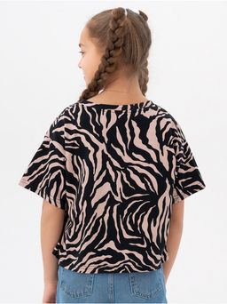 Футболка Зебра белый детская - София фото 21